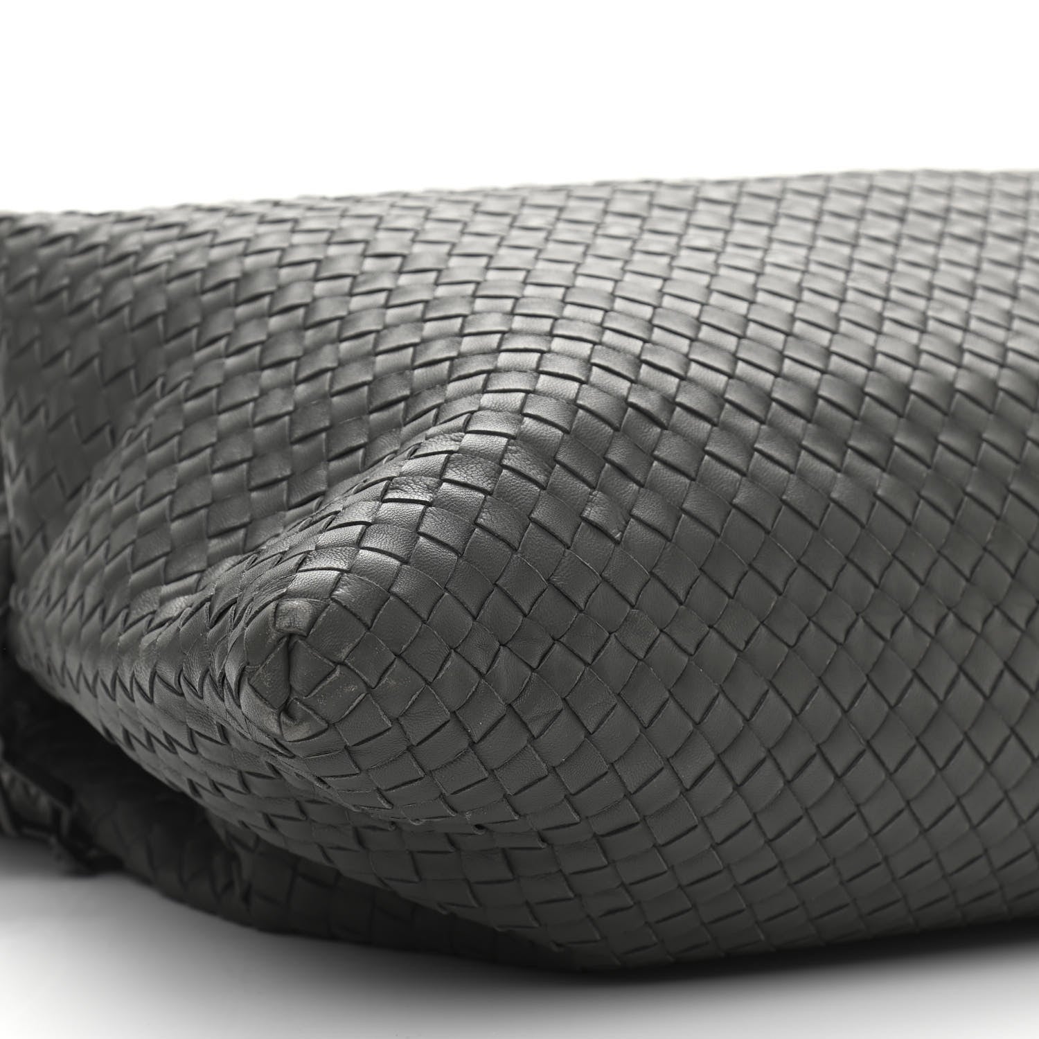 Bottega Veneta Nappa Intrecciato Maxi Convertible Tote Grey 10 of 11