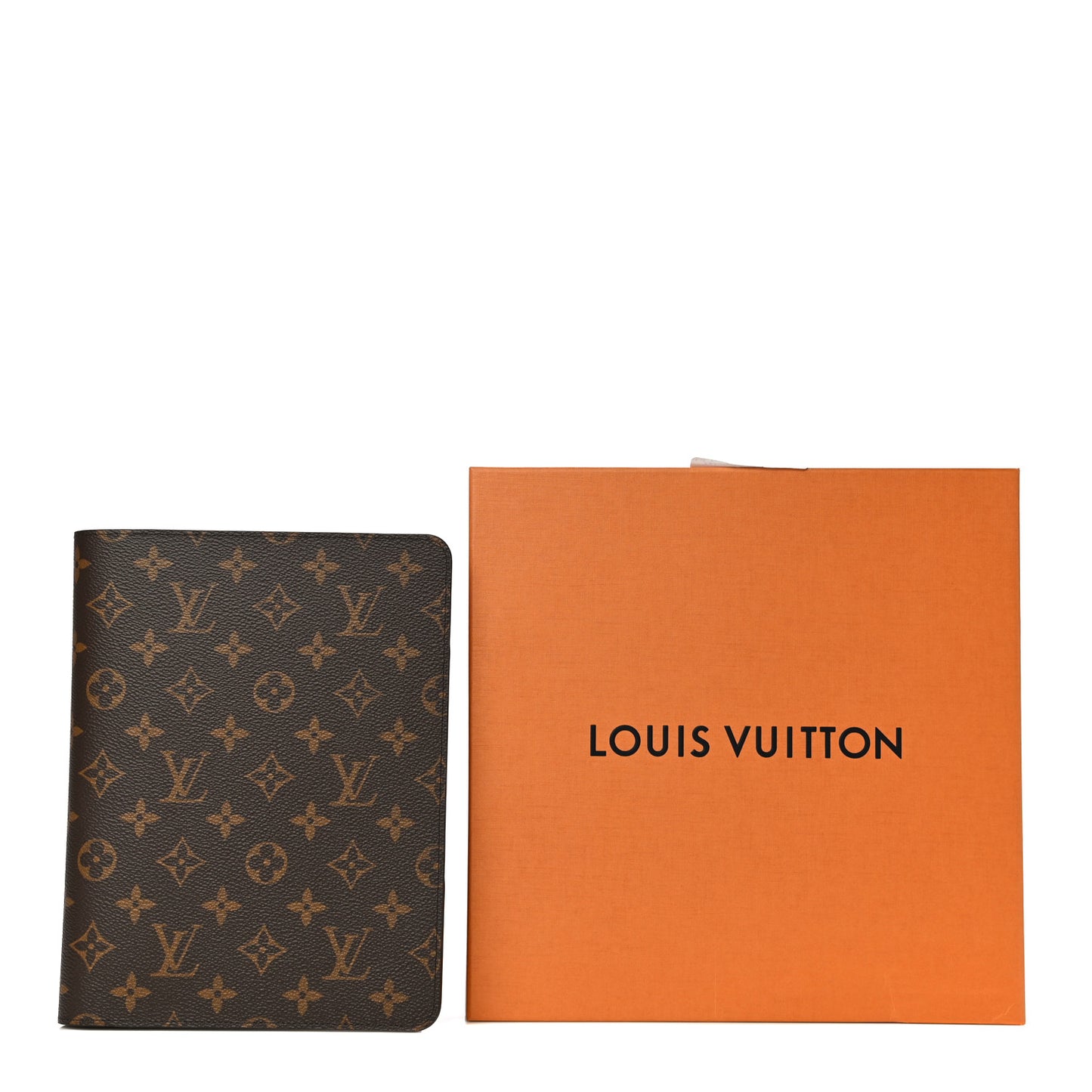Monogram Desk Agenda Cover