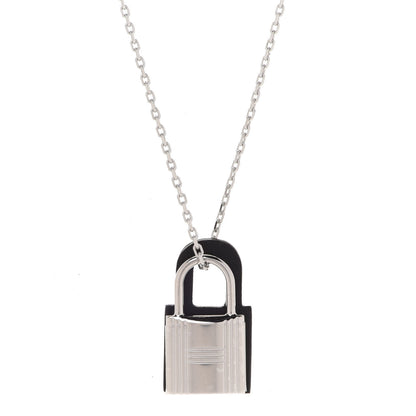 Hermes Swift O'Kelly Pendant Necklace Black 4 of 8