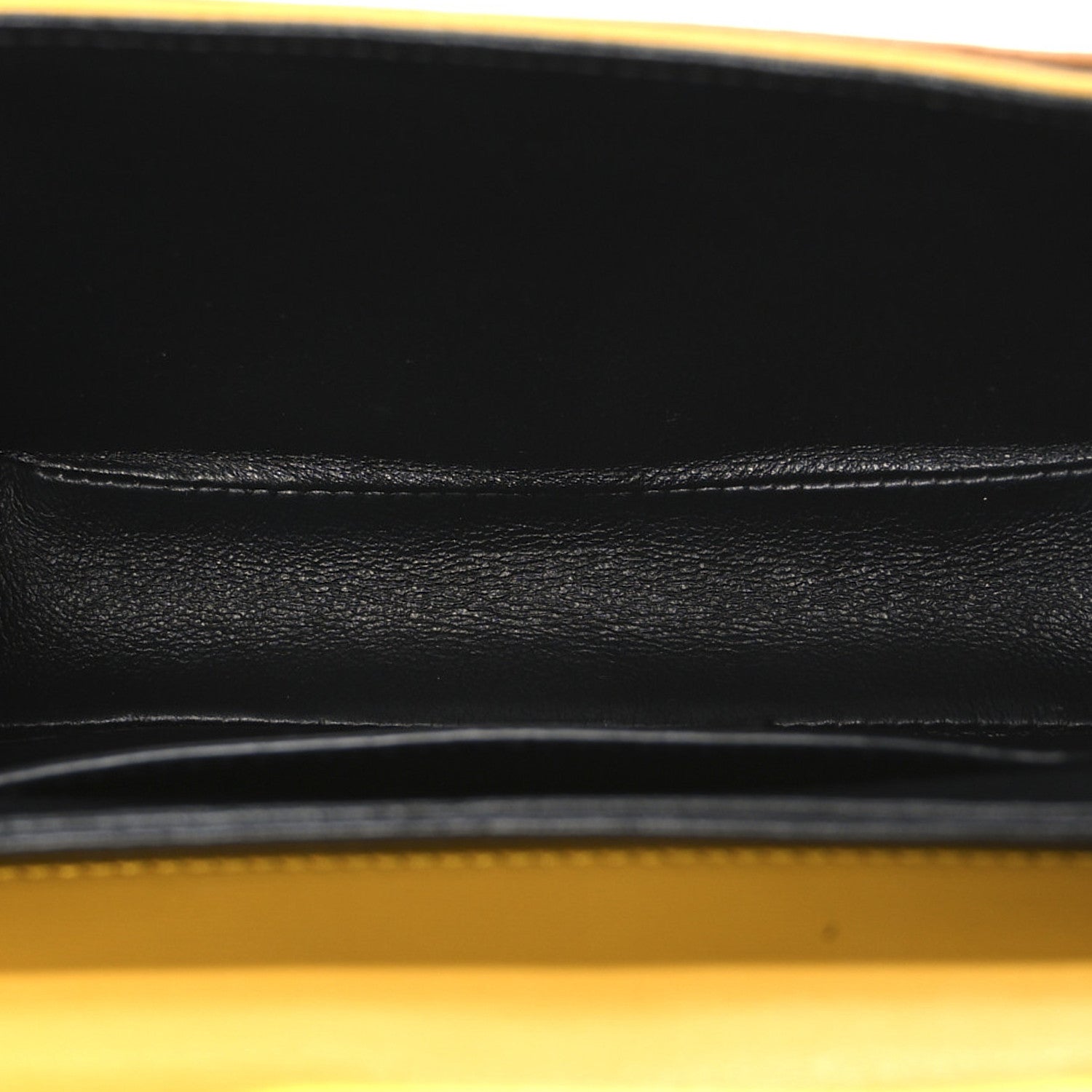 Saint Laurent Calfskin Le 61 Shoulder Bag Yellow 5 of 10