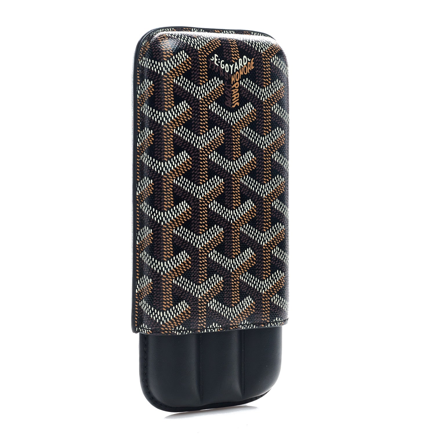 Goyard Goyardine Churchill 3 Cigar Case Black 2 of 10