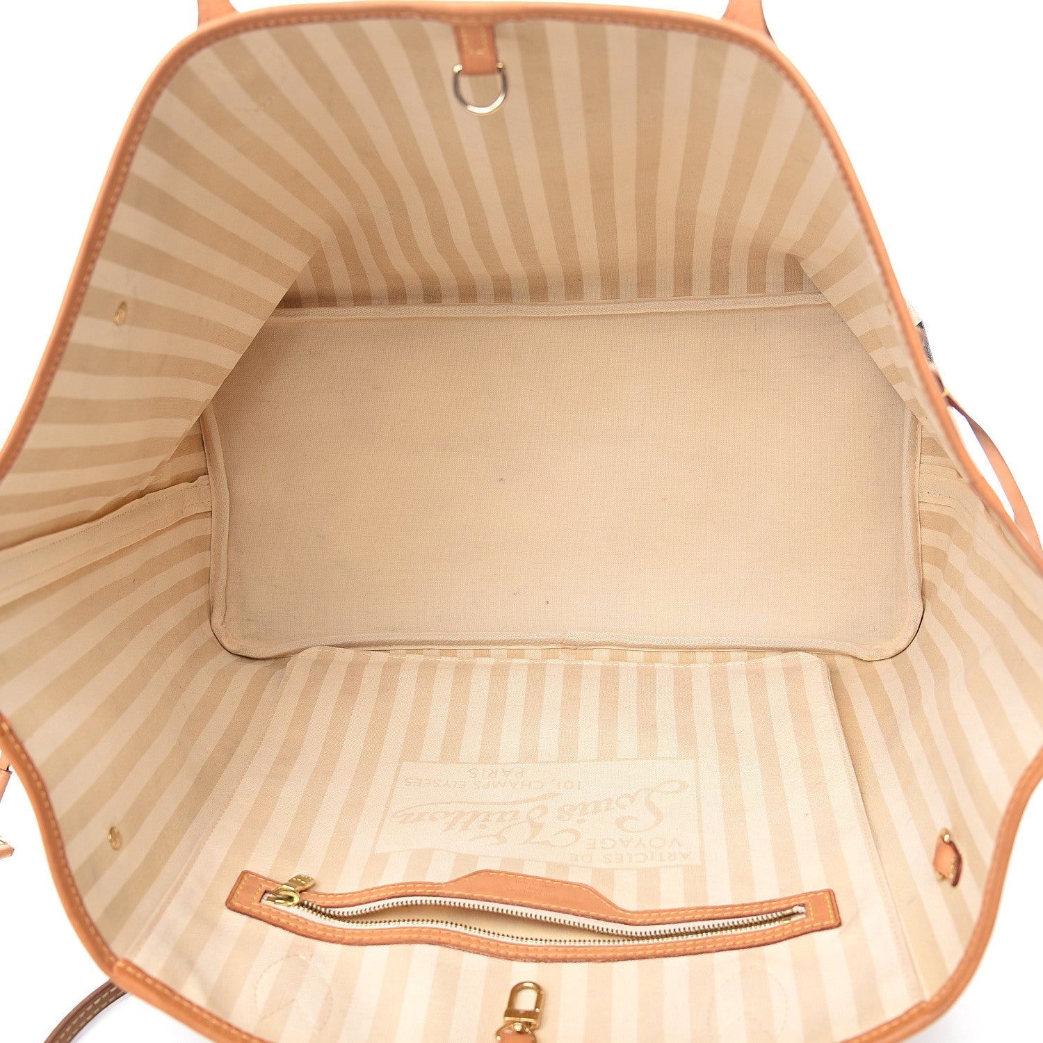 Louis Vuitton Monogram Rayures Neverfull GM 4 of 15