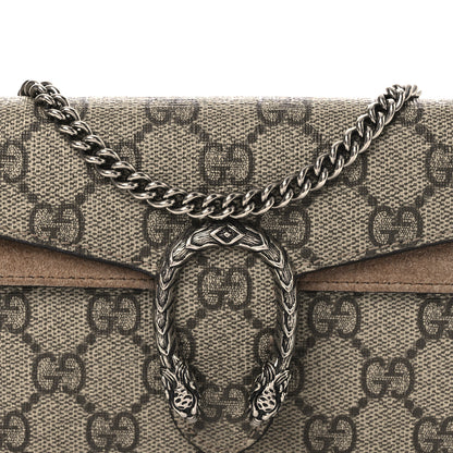 Gucci GG Supreme Monogram Super Mini Dionysus Shoulder Bag Taupe 7 of 11