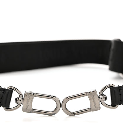 Louis Vuitton Jacquard Nano Porte Documents Voyage Strap Black 3 of 3