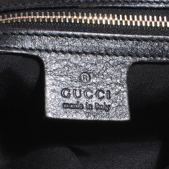 Monogram Large Positano Tote Black