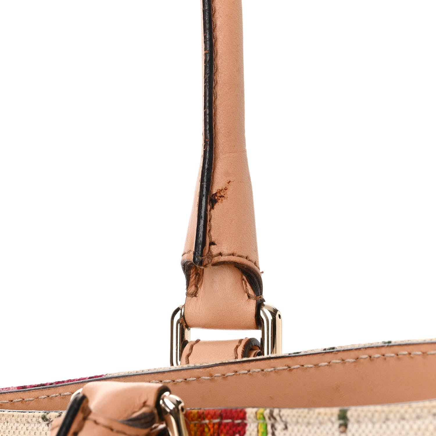 Gucci Canvas Floral Flora Medium Hasler Tote 14 of 14