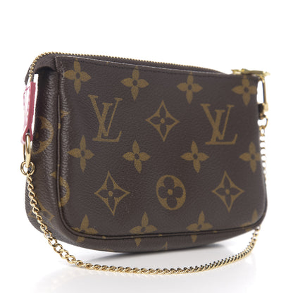 Louis Vuitton Monogram 2020 Christmas Animation Roller Coaster Mini Pochette Accessories Pivoine 2 of 7