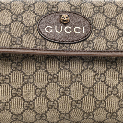 Gucci GG Supreme Monogram Neo Vintage Web Belt Bag Brown 8 of 10