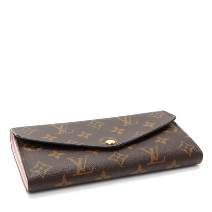 Louis Vuitton Monogram Sarah Wallet NM Rose Ballerine 4 of 7