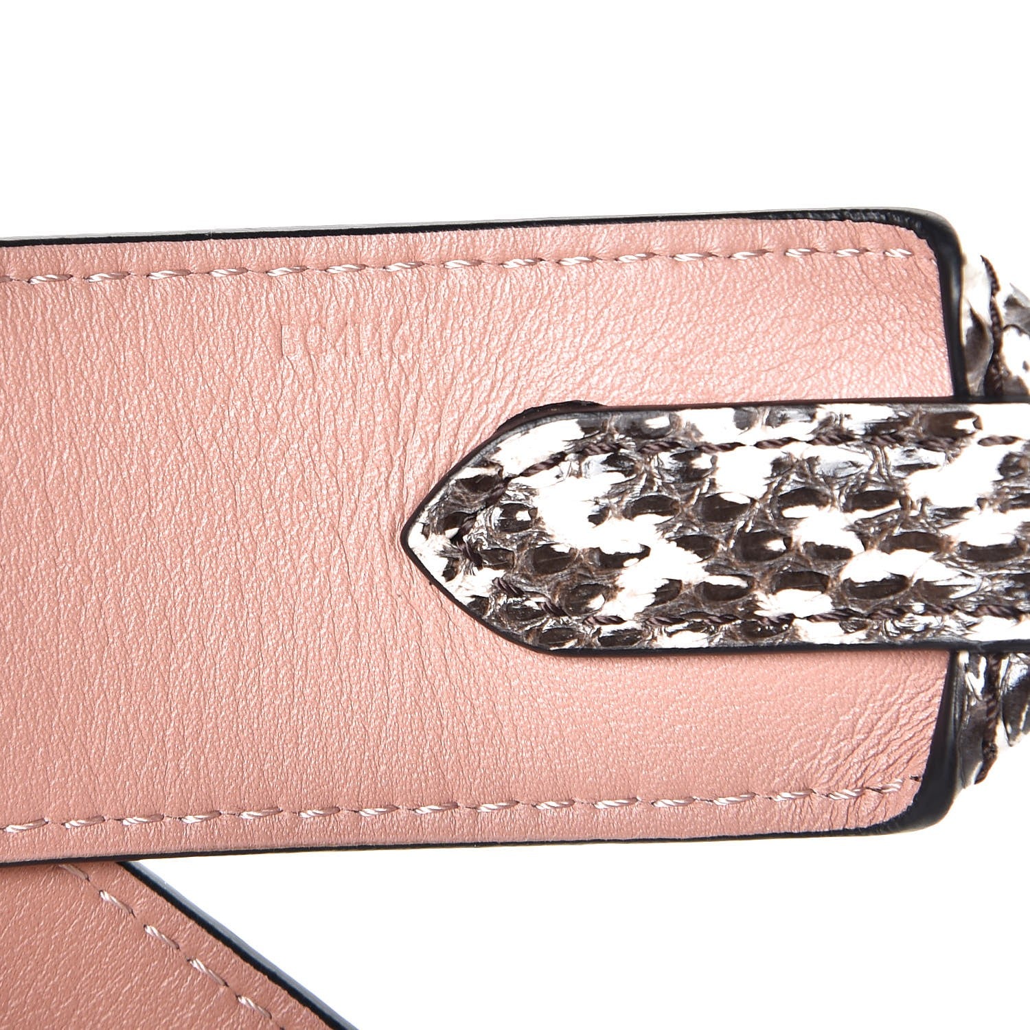 Louis Vuitton Python Calf Bandouliere Shoulder Strap Natural 5 of 5