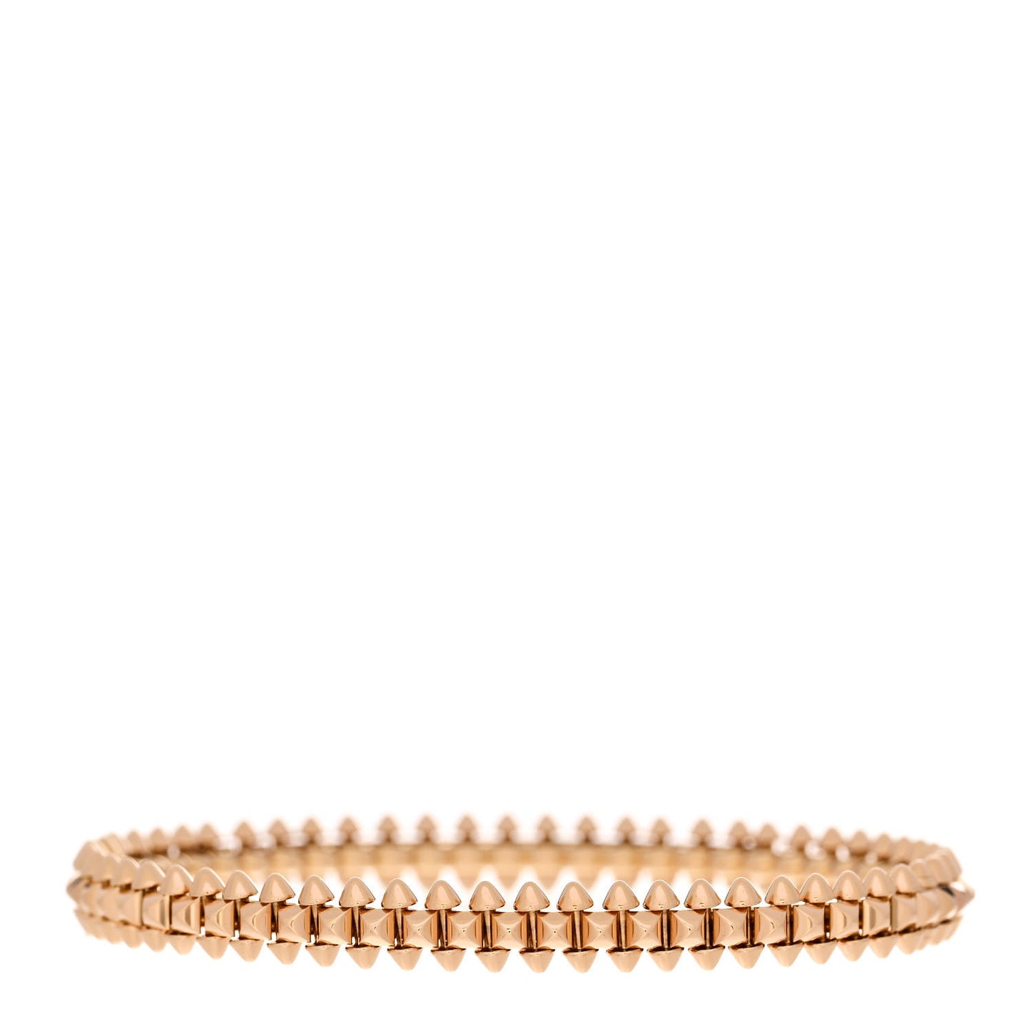 18K Pink Gold Small Clash De Cartier Bracelet 16