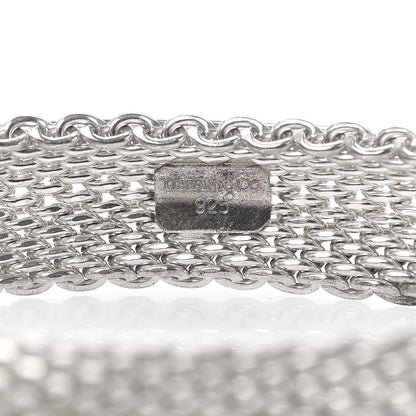 Tiffany Sterling Silver Somerset Mesh Bracelet 4 of 4