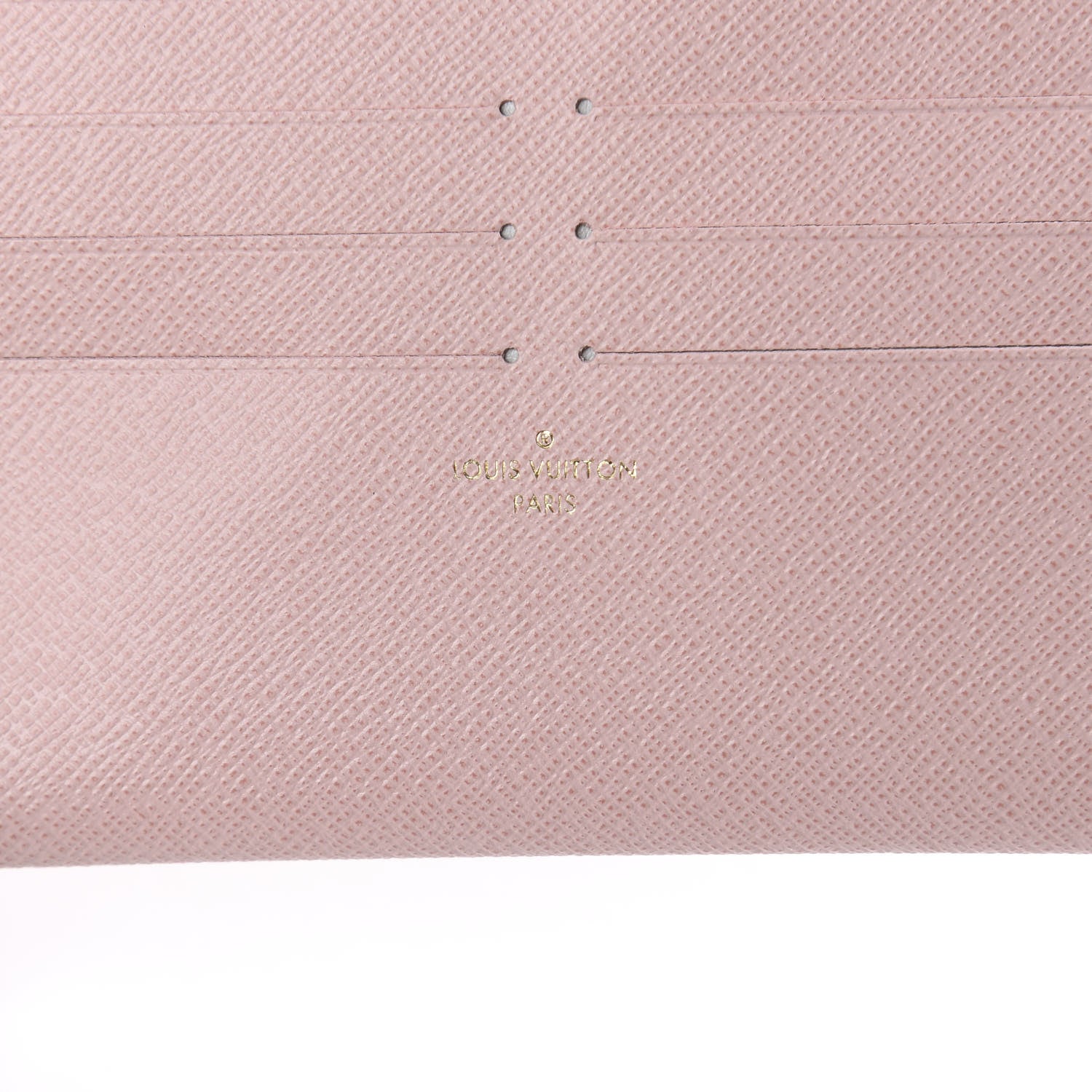 Louis Vuitton Calfskin Felicie Card Holder Insert Rose Ballerine 5 of 5