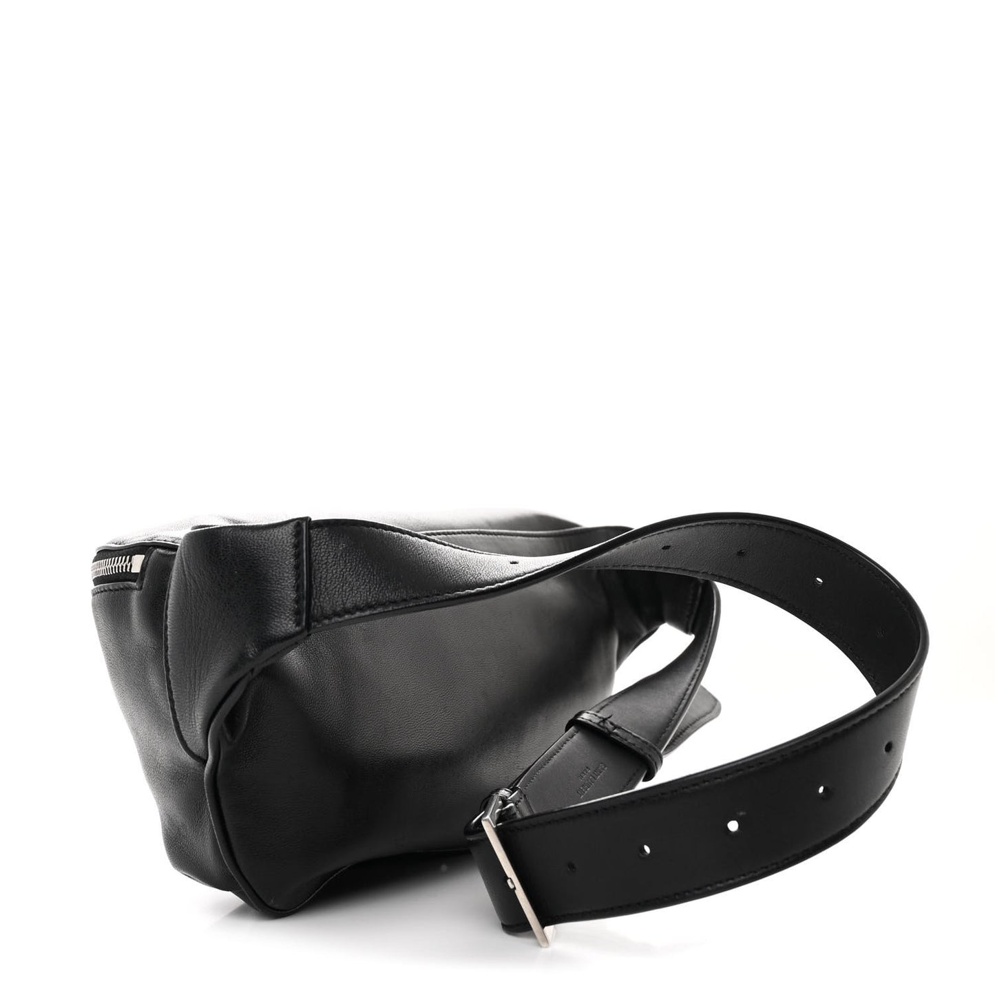 Lambskin Monogram Belt Bag Black