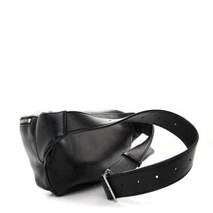 Saint Laurent Lambskin Monogram Belt Bag Black 3 of 10