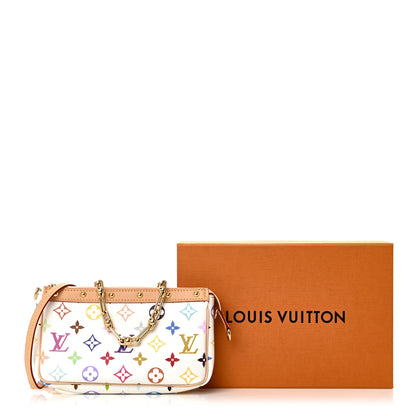 Louis Vuitton LV X TM Monogram Multicolor Pochette Accessories White 10 of 10