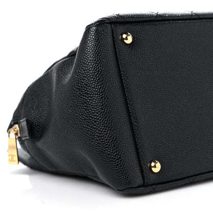 Chanel Caviar Quilted Petit Timeless Tote PTT Black 8 of 9