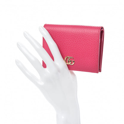 Gucci Dollar Calfskin GG Marmont Card Case Box Pink 2 of 7
