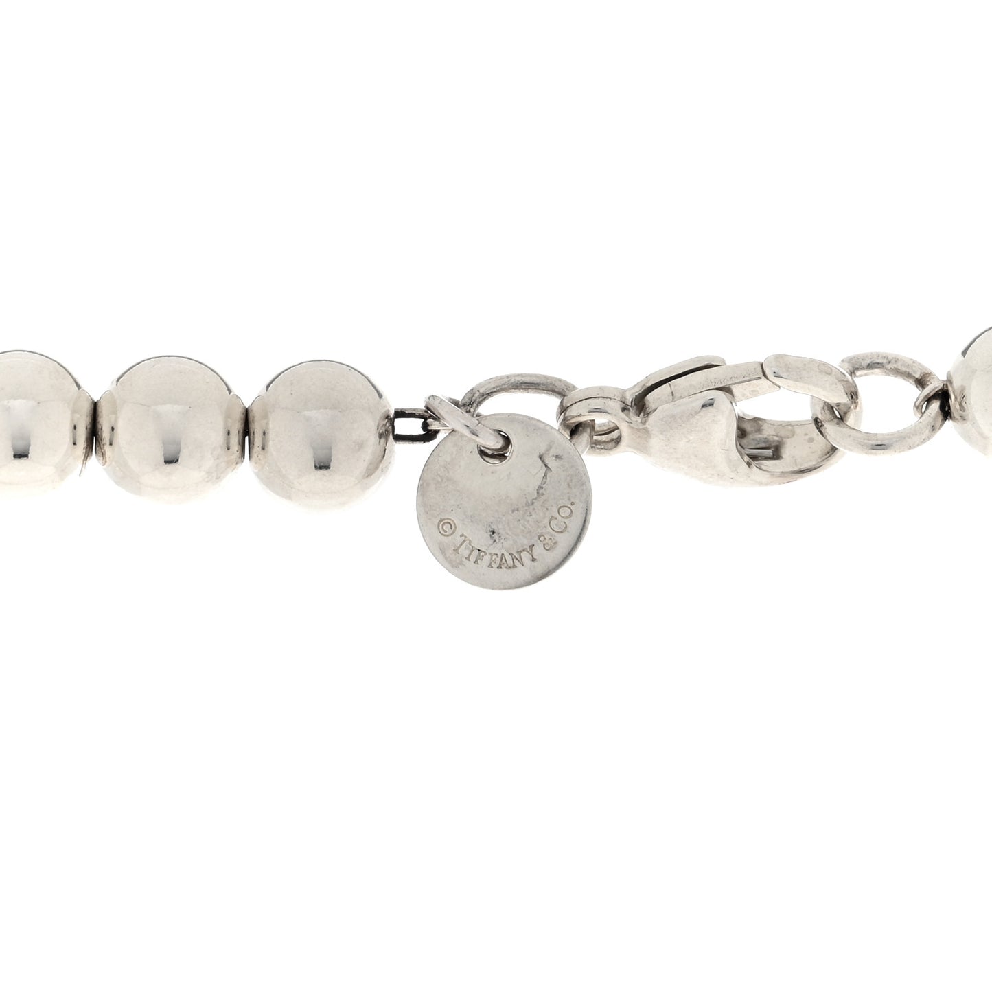 Sterling Silver HardWear Graduated Ball Necklace