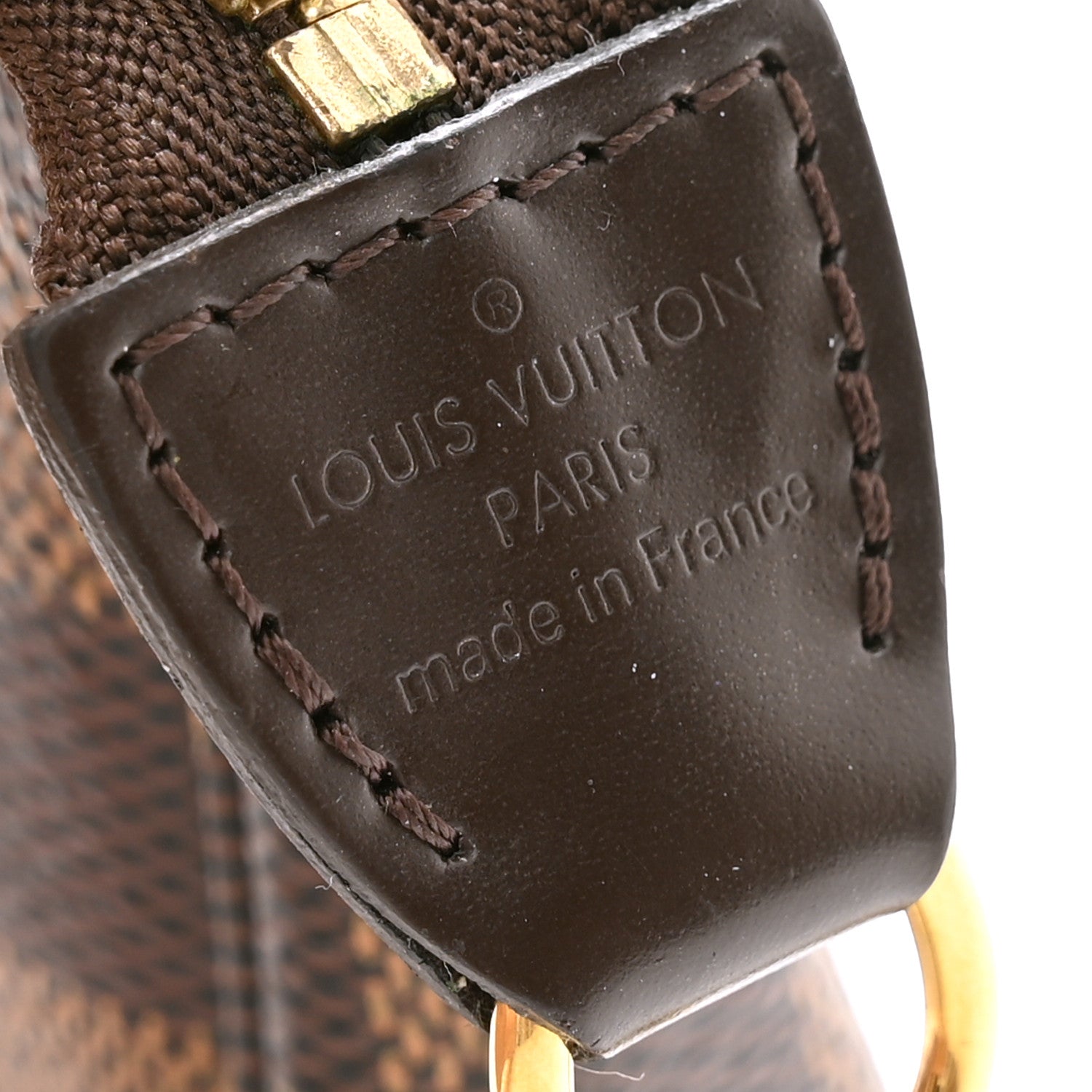 Louis Vuitton Damier Ebene Mini Pochette Accessories 6 of 10