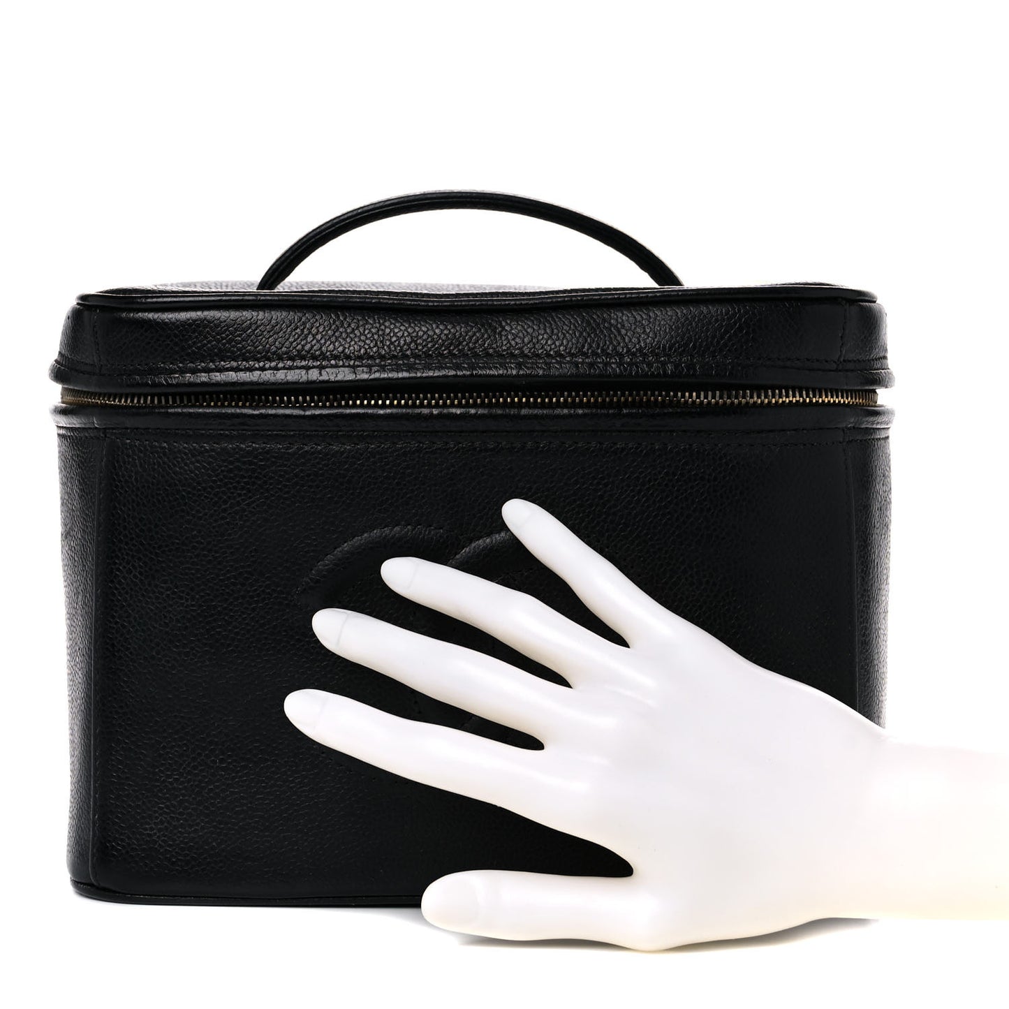 Caviar CC Vanity Train Case Black