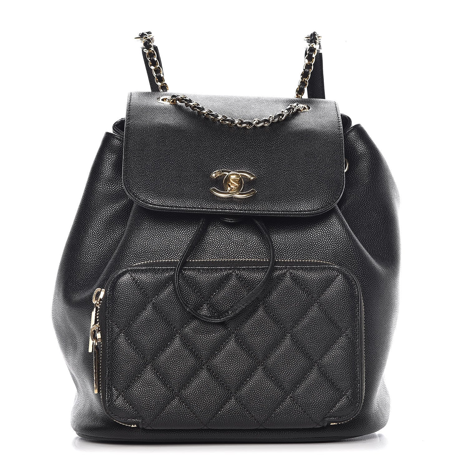 Chanel Caviar Quilted Business Affinity Backpack Black 1 of 8