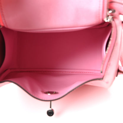 Hermes Ostrich Mini Lindy 20 Rose Bubblegum 5 of 10
