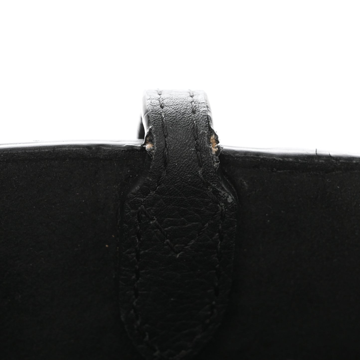 Calfskin Lockme Cabas Black