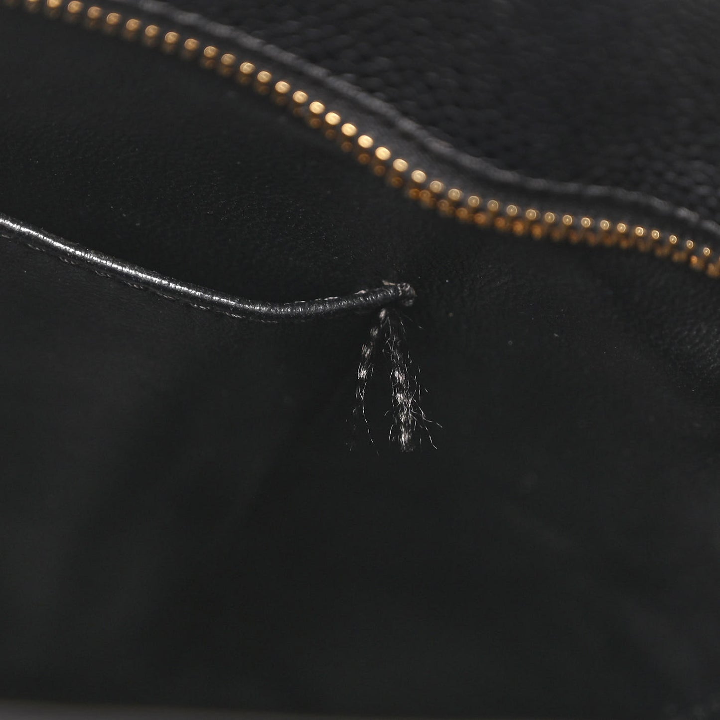 Caviar Quilted Medallion Tote Black