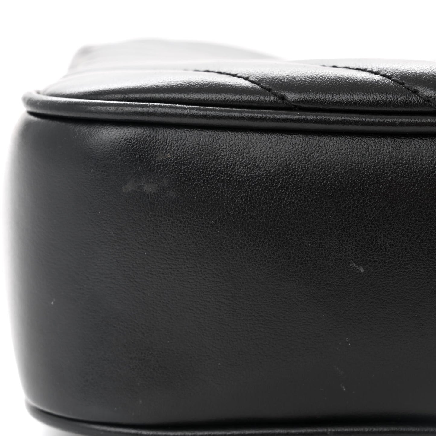 Calfskin Matelasse Monogram Lou Camera Bag Black