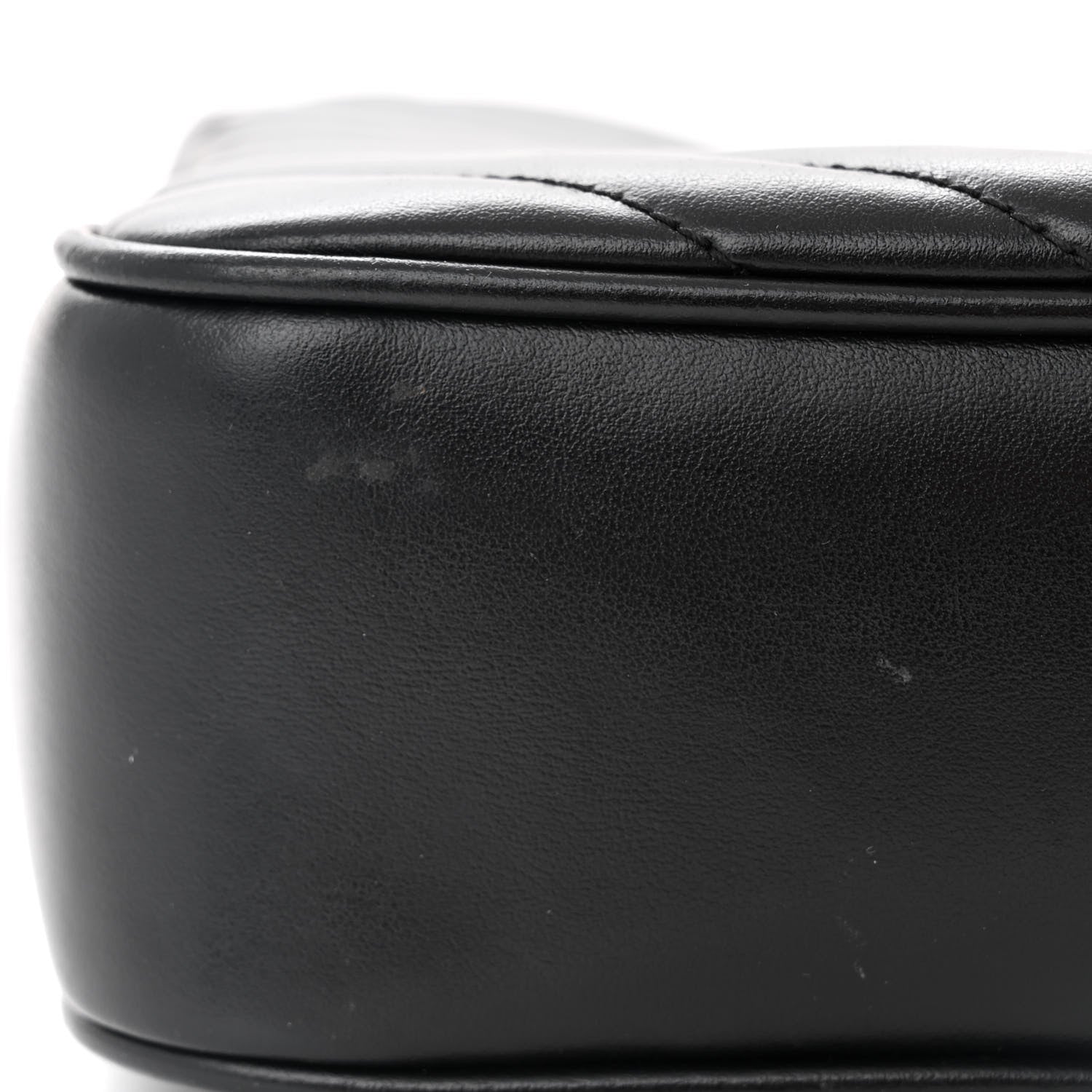 Saint Laurent Calfskin Matelasse Monogram Lou Camera Bag Black 11 of 14