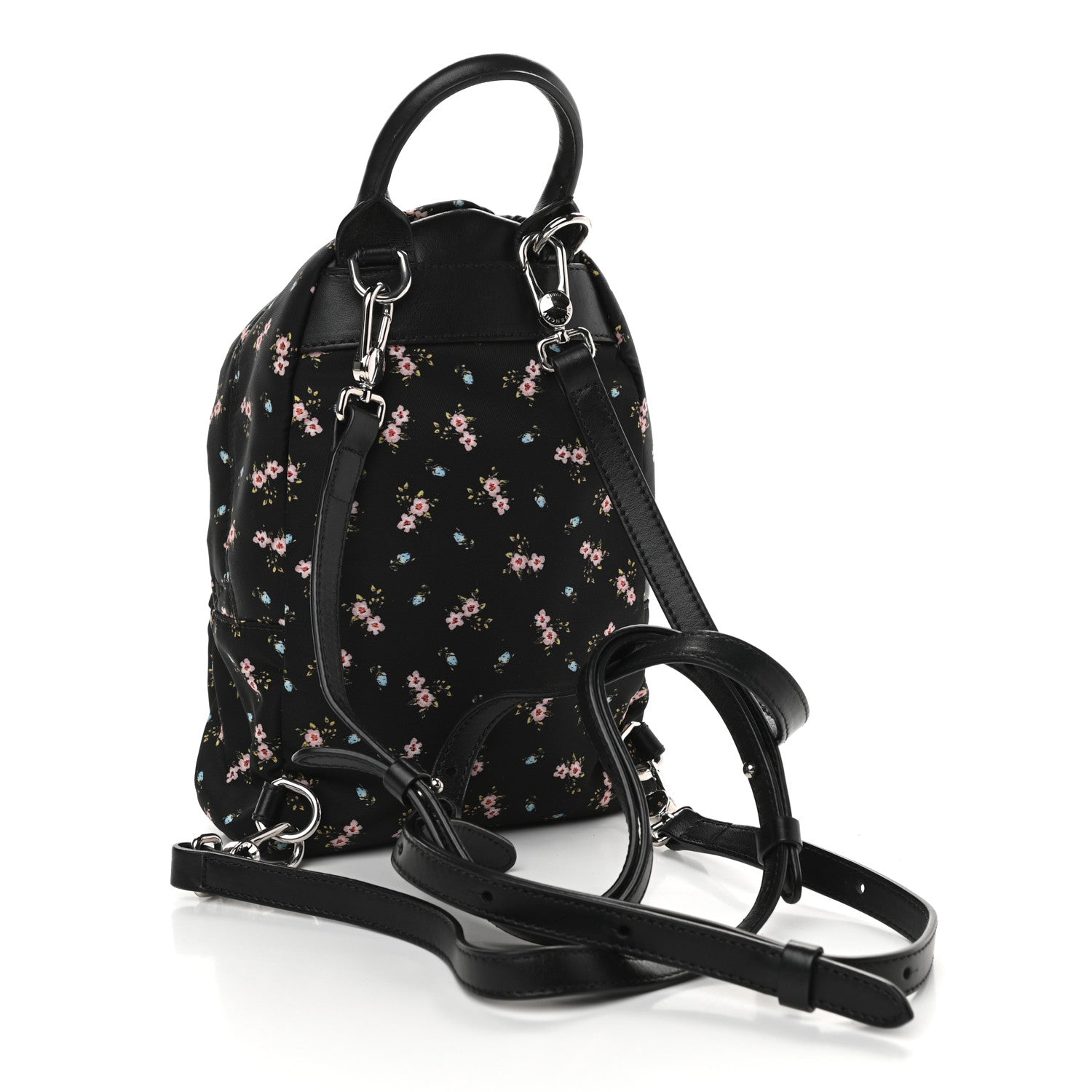 Givenchy Tech Twill Nylon Hibiscus Print Nano Backpack Multicolor 3 of 9