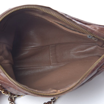 Chanel Ostrich Tassel Camera Case Brown 5 of 24