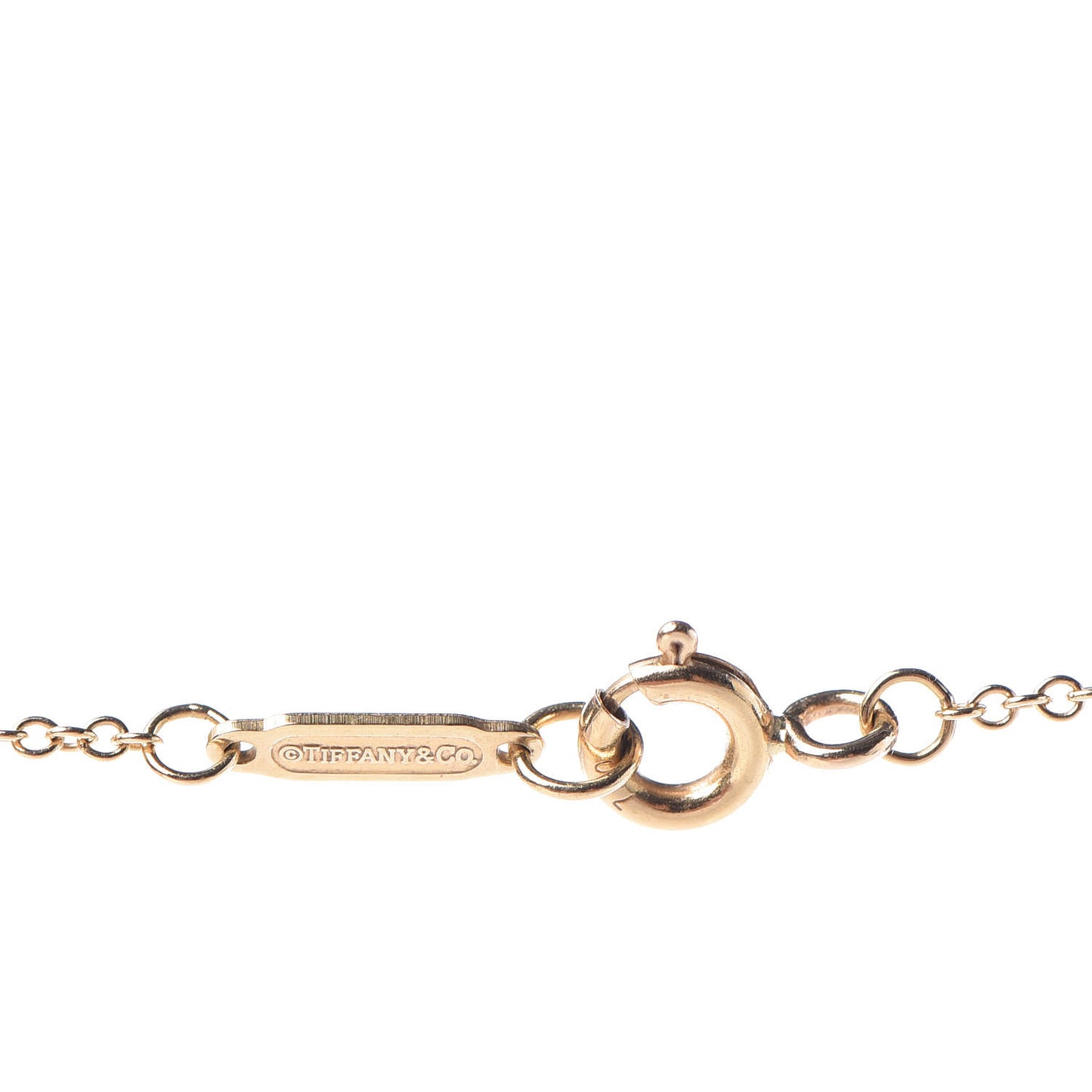 18K Yellow Gold Notes Letter "N" Disc Charm Pendant Necklace