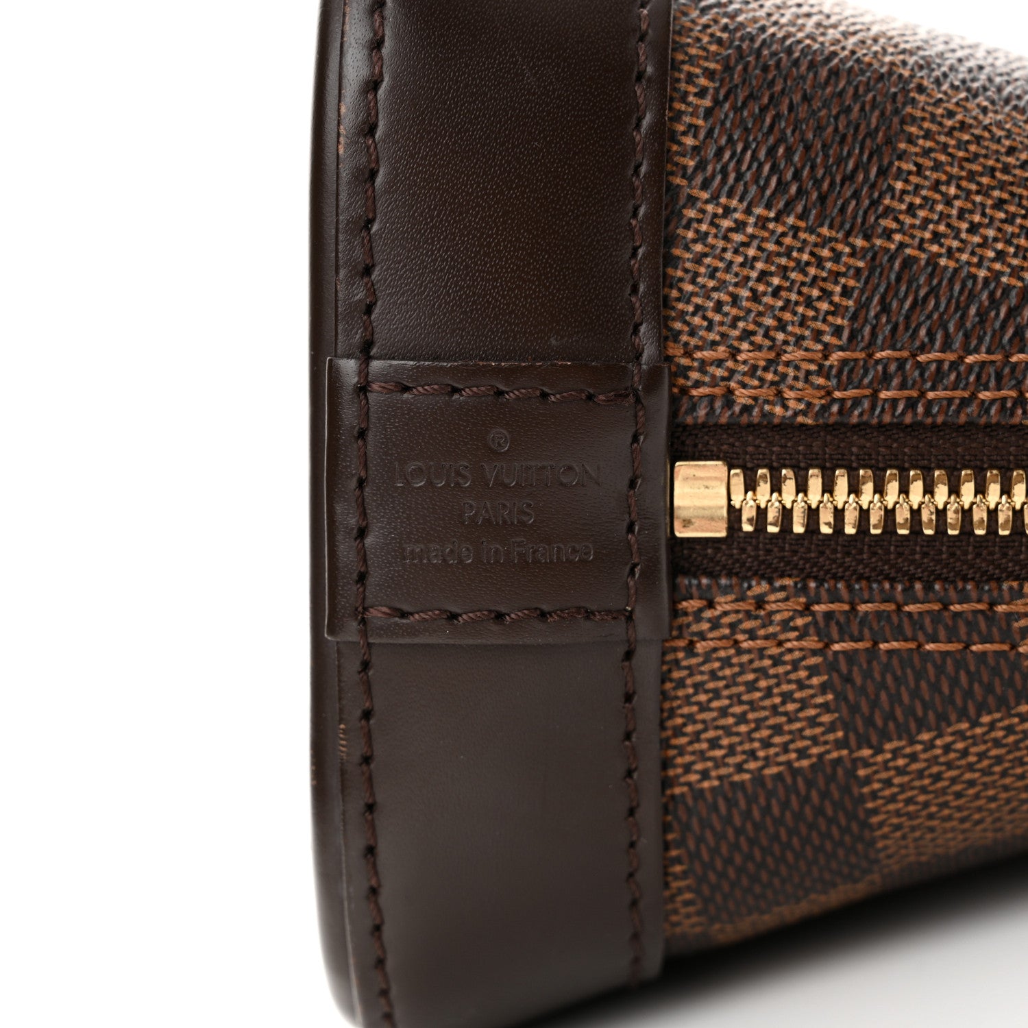 Louis Vuitton Damier Ebene Alma BB 7 of 12