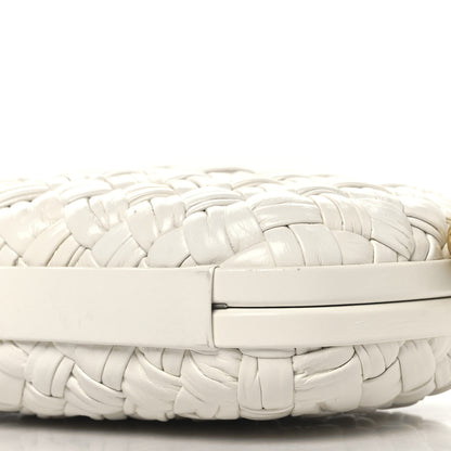 Bottega Veneta Foulard Intrecciato Knot On Strap White 9 of 10