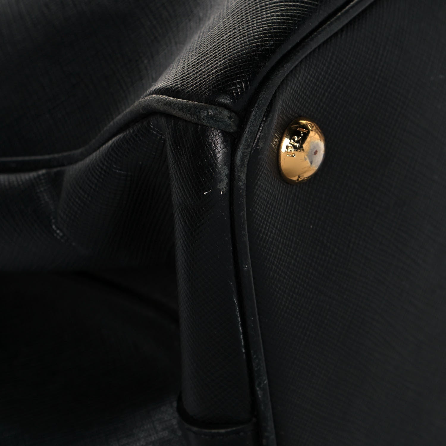 Prada Saffiano Medium Galleria Double Zip Tote Black 9 of 20
