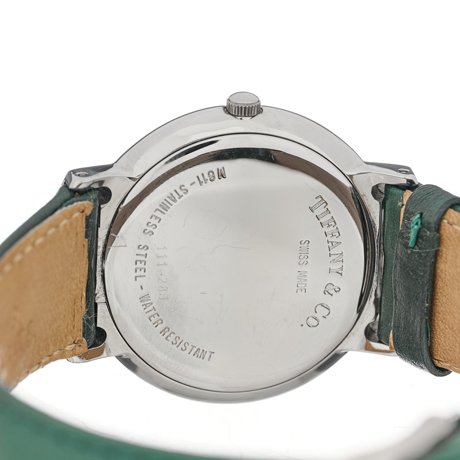 Tiffany Stainless Steel Calfskin 32mm M611 Quartz Watch 4 of 5