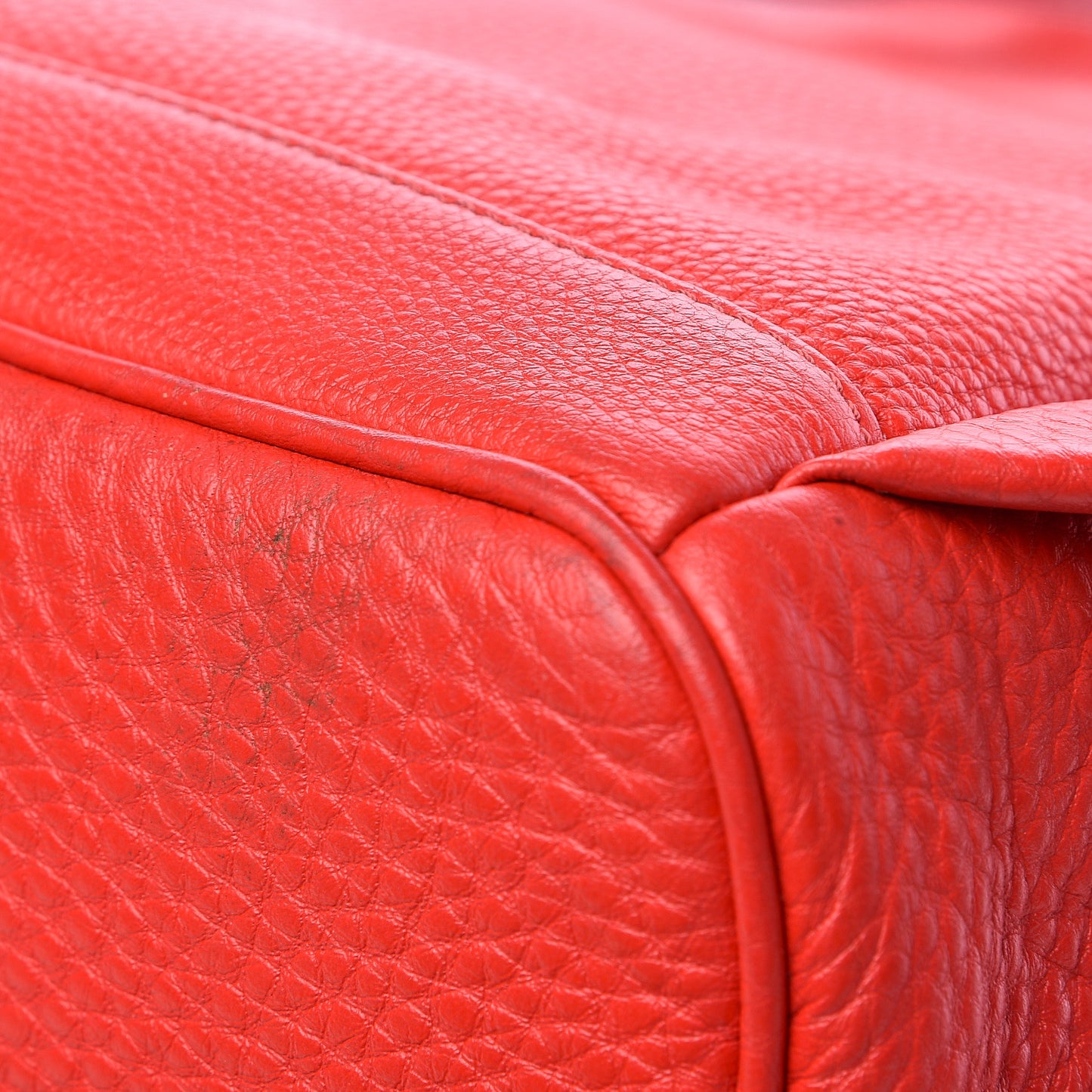Calfskin Swarovski Small Stark Diamond Backpack Red