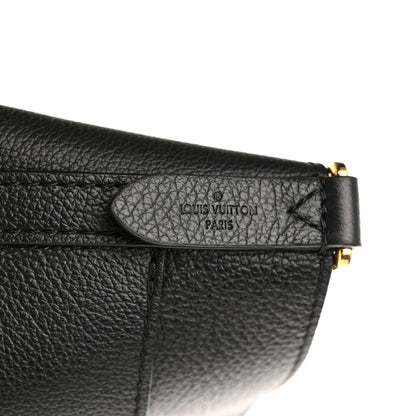 Louis Vuitton Calfskin Lock and Walk Bucket Black 6 of 12