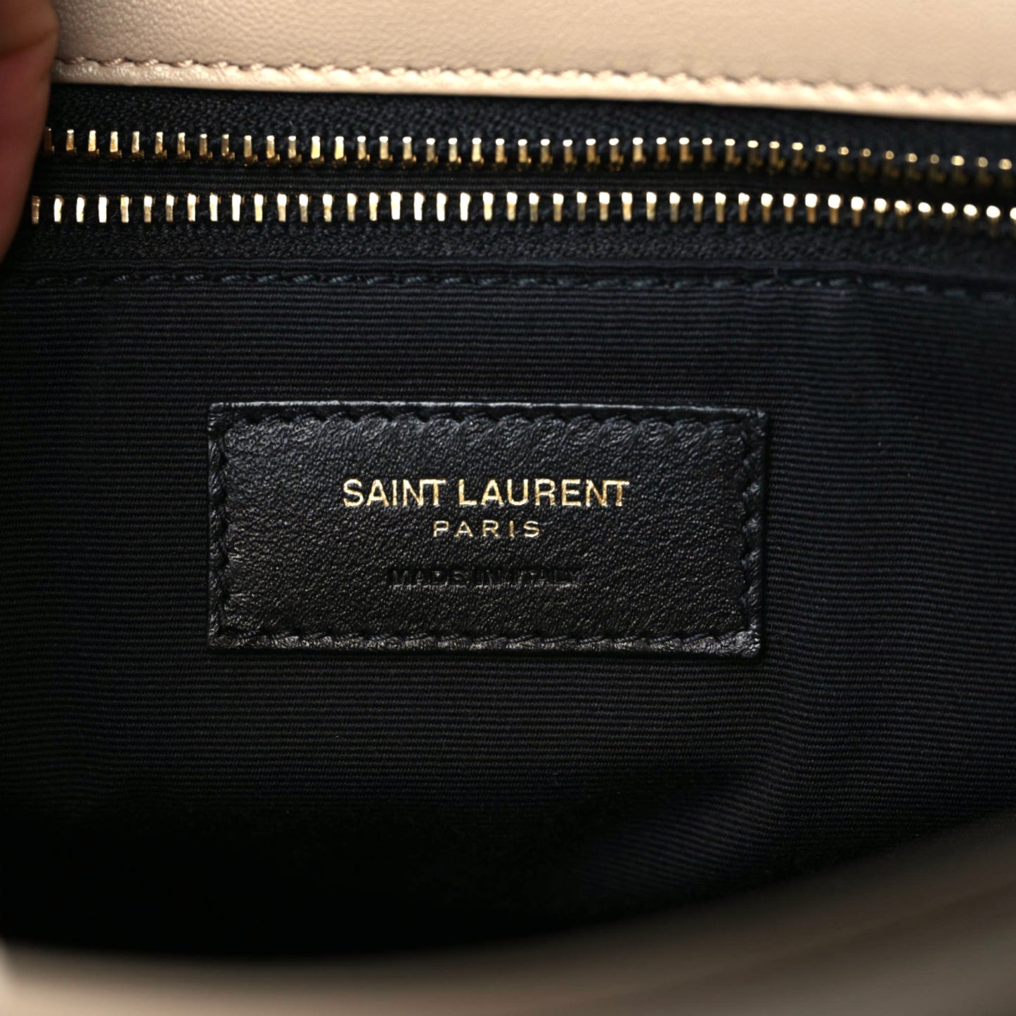 Lambskin Matelasse Monogram Medium Niki Chain Satchel Dark Beige