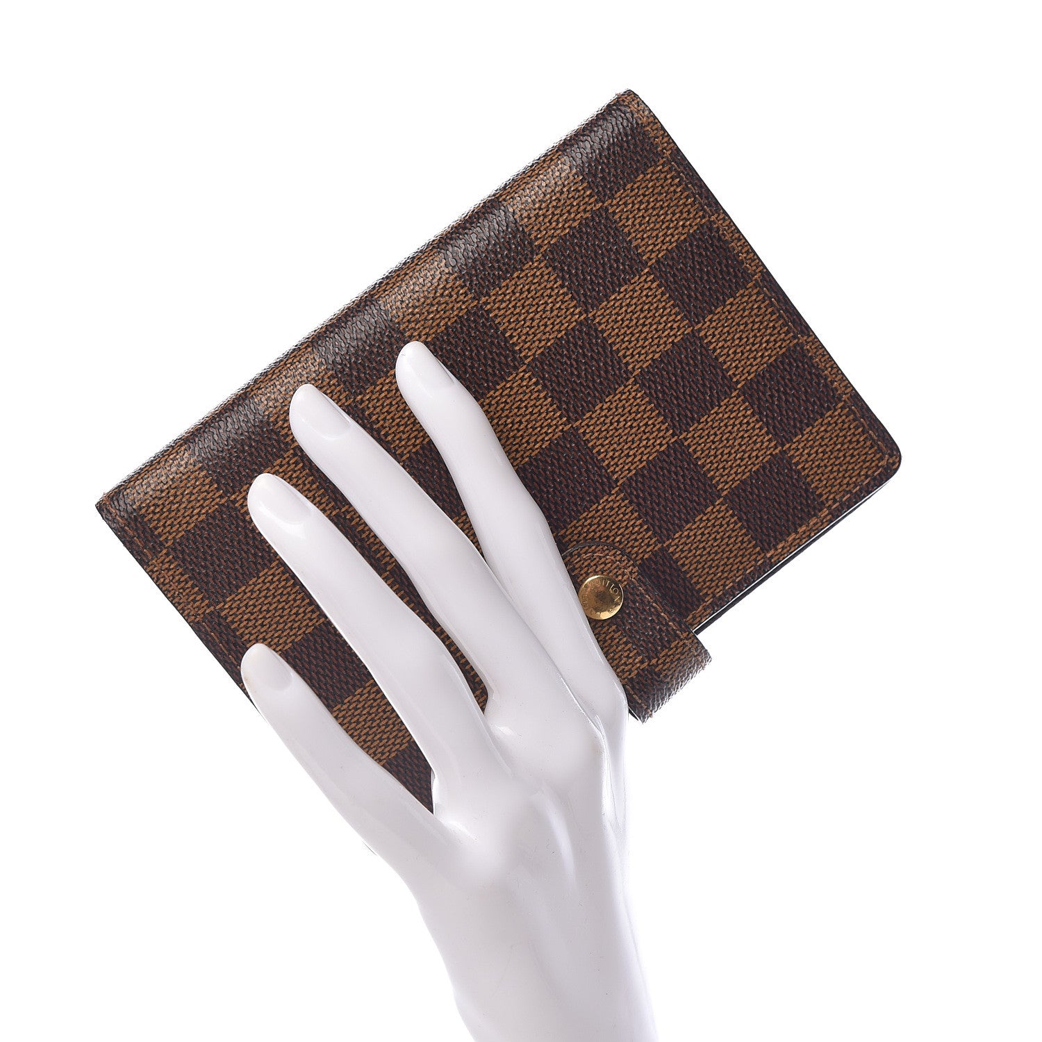 Louis Vuitton Damier Ebene Small Ring Agenda Cover 2 of 7