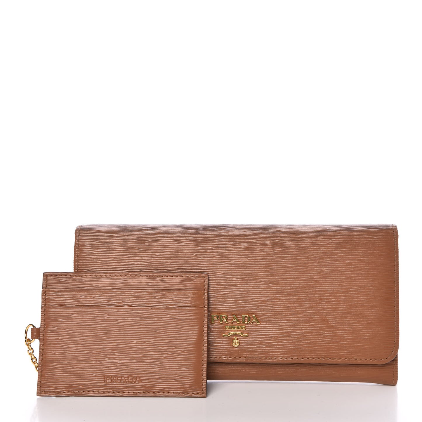 Vitello Move Continental Flap Wallet Caramel