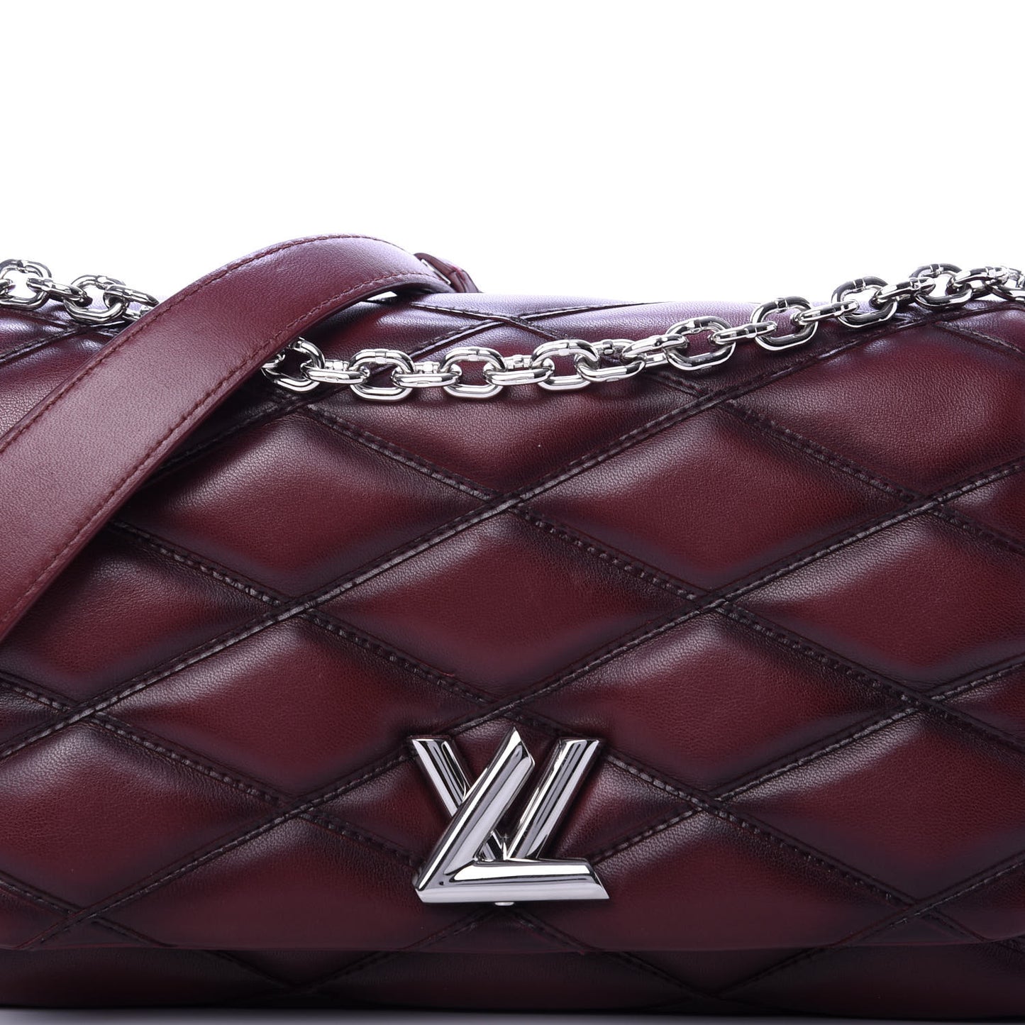 Lambskin Malletage GO-14 PM Bordeaux
