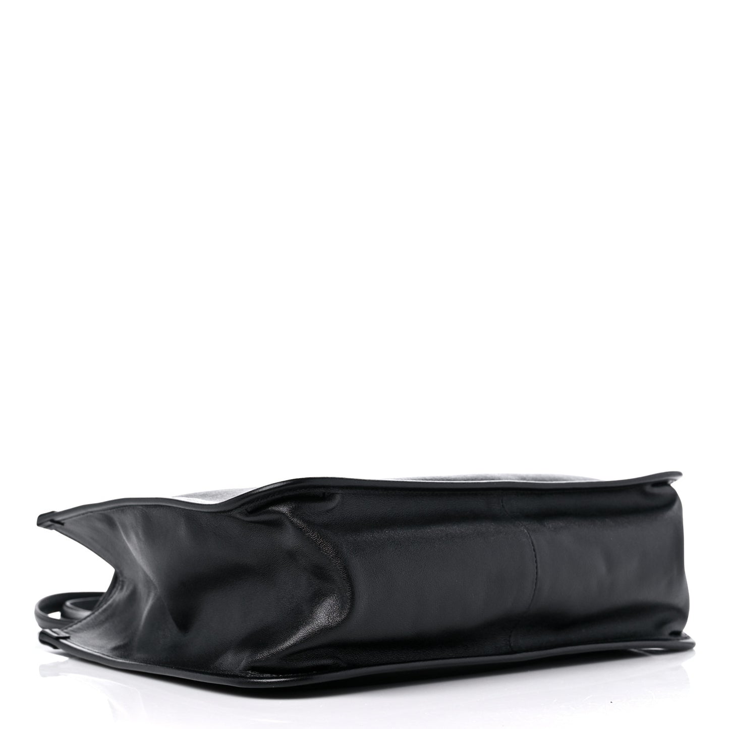 New Sakai Calfskin Lux Horsebit 1955 Tote Bag Black
