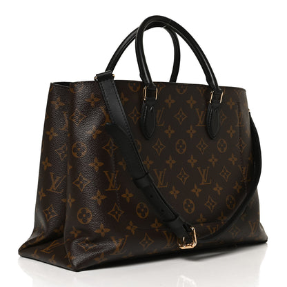 Louis Vuitton Monogram Flower Tote Black 3 of 15