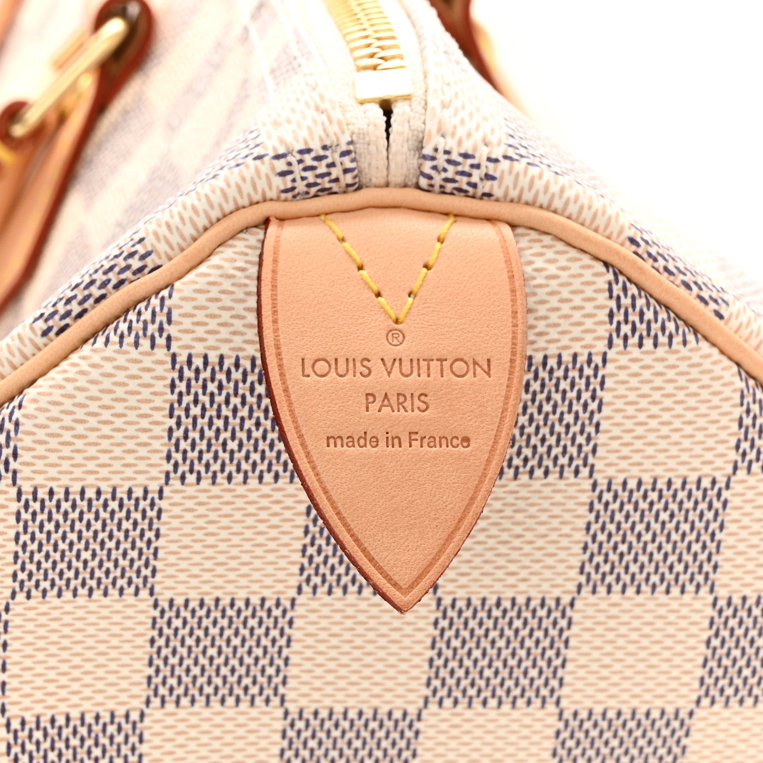 Louis Vuitton Damier Azur Speedy 35 6 of 10