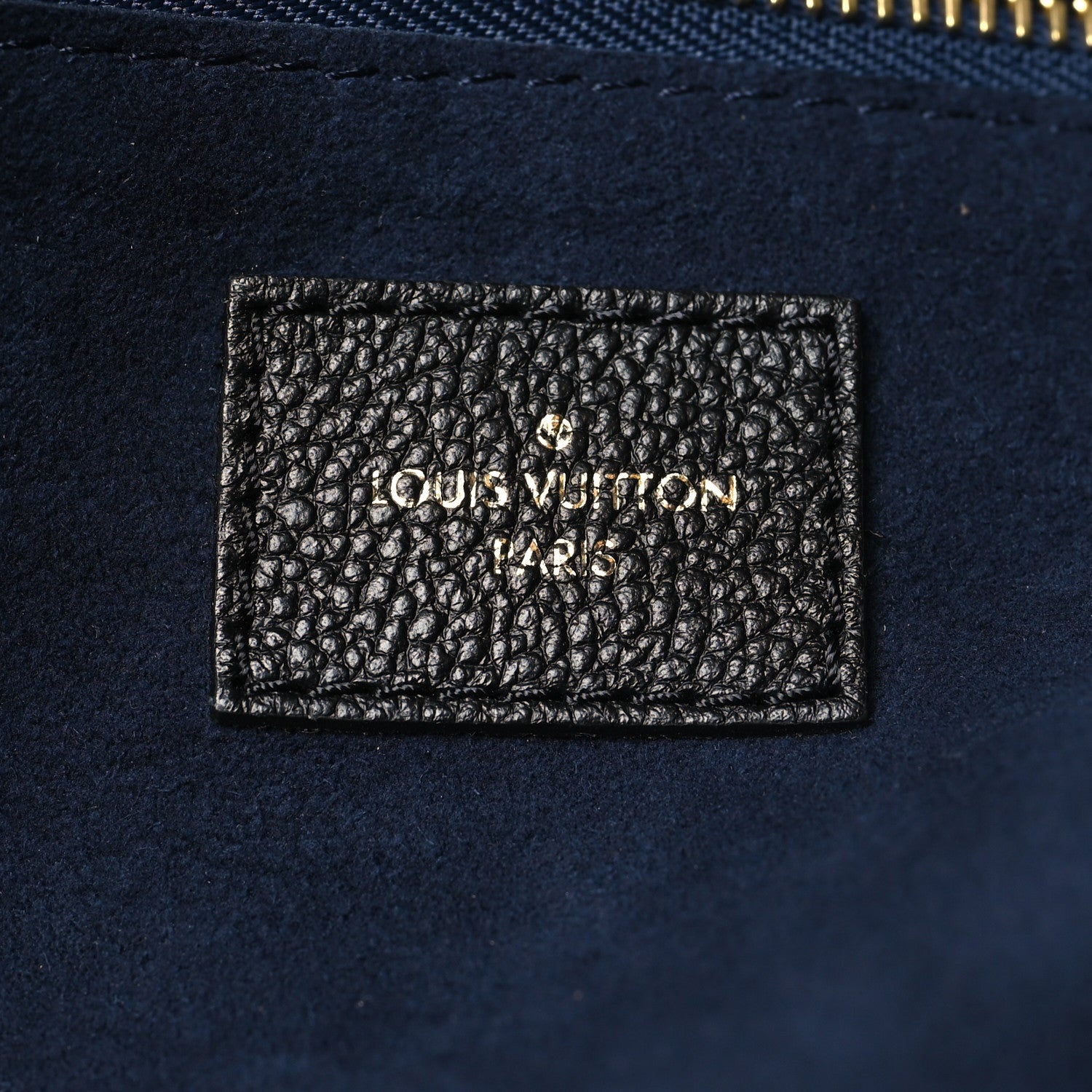 Louis Vuitton Empreinte Monogram Giant Neverfull MM Black 8 of 11