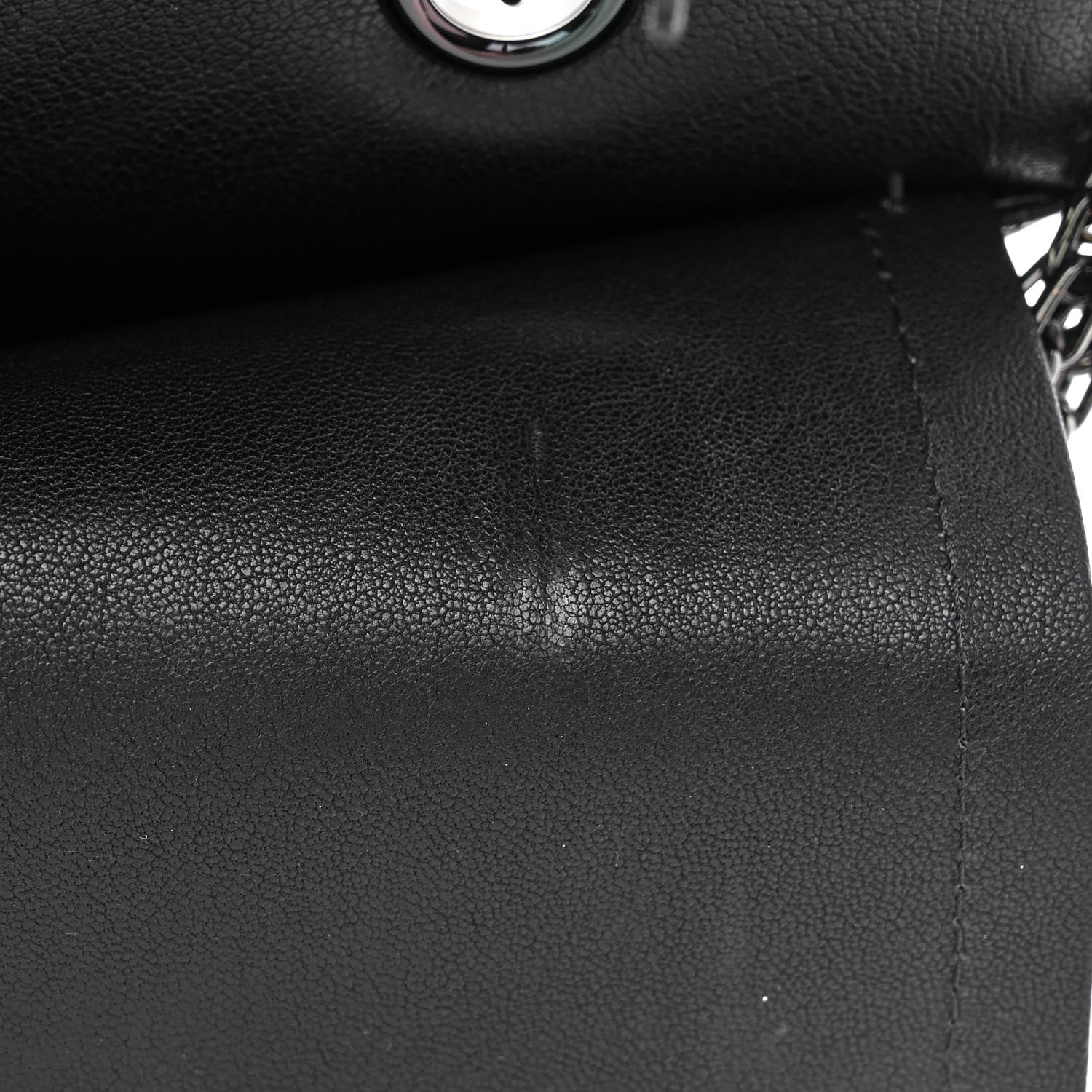 Chanel Sheepskin Chevron Quilted 2.55 Reissue 227 Flap So Black 12 of 13