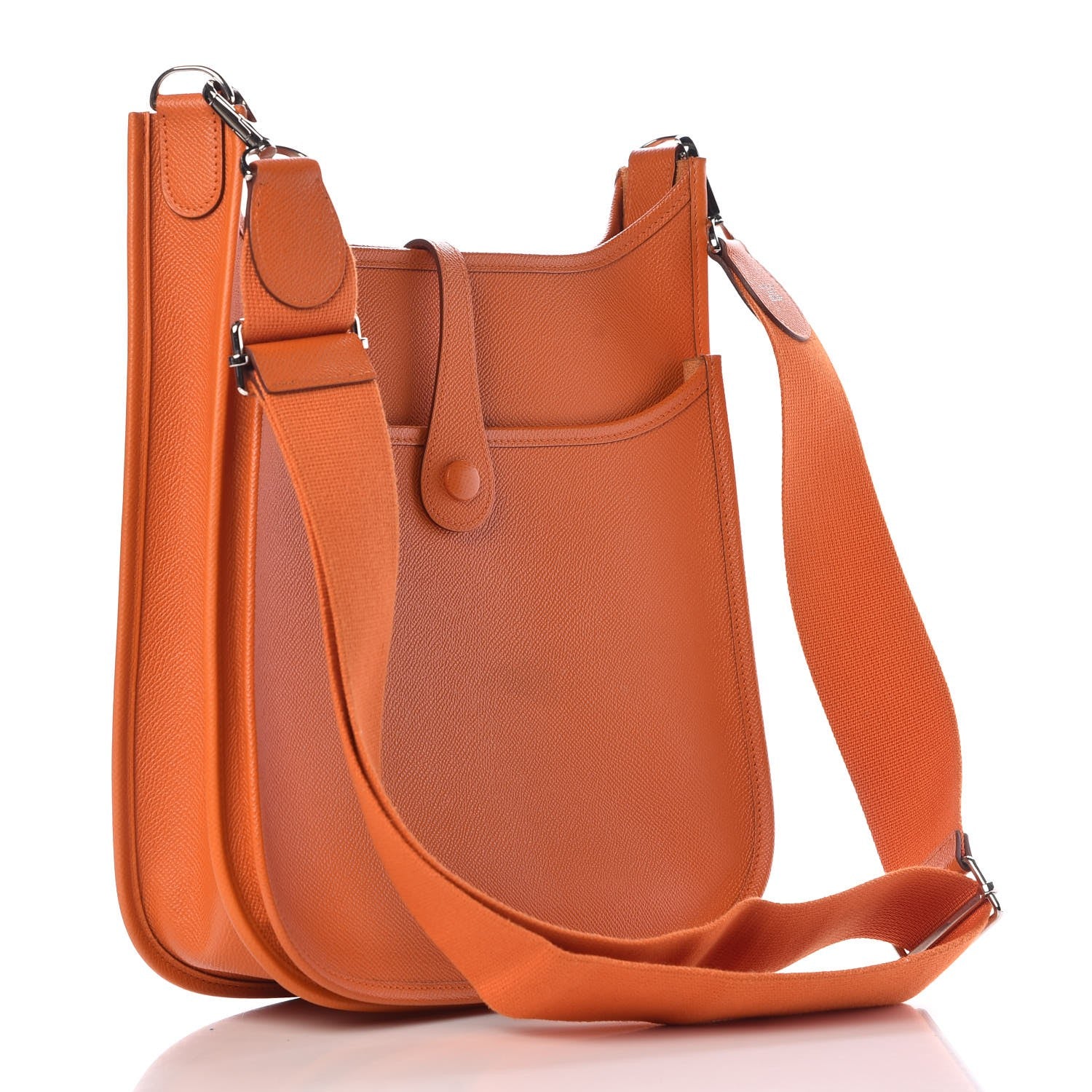 Hermes Epsom Evelyne III PM Orange 3 of 11